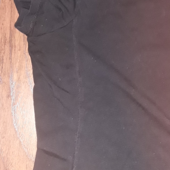 MUSCLE DEFINED LATS-ATHLETIC 😎Works black T-shirt - Picture 5 of 8